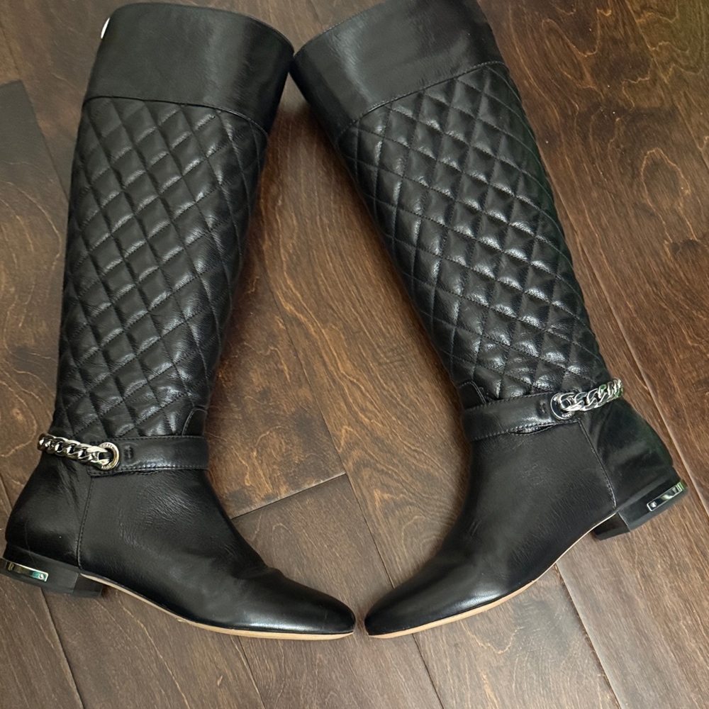 Michael Kors Black Over the Knee Boots